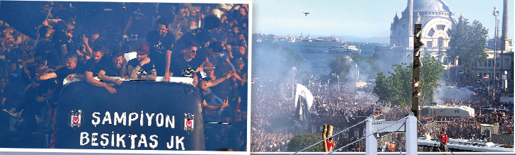 Süper Lig'i fetheden Kartal'dan kıtalar arası gövde gösterisi